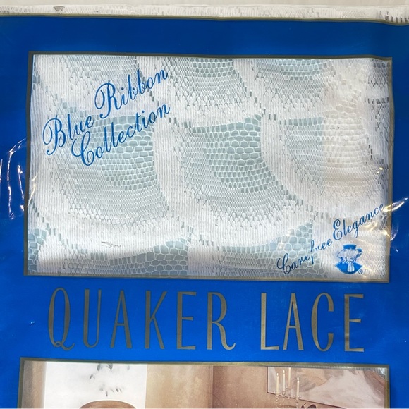 NWT Quaker Lace White Tablecloth - Picture 5 of 6